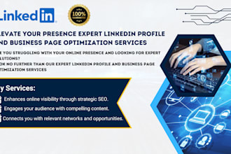 optimize and revamp your linkedin profile and create a company page
