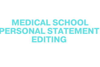 review and edit your personal statement for medical school