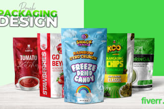 do pouch packaging design mylar bags food product design