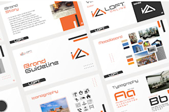 design a premium brand style guide