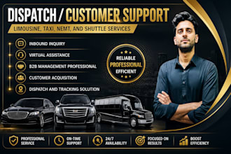 provide you the dispatch and customer support services