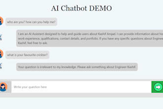 develop ai chatbot using langchain, openai API and chat gpt
