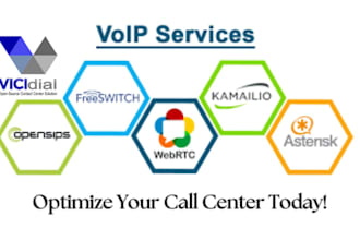 boost your voip systems with expert solutions for vicidial, freeswitch, kamailio