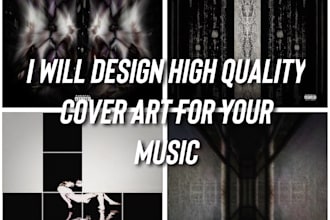 design high quality cover art for your music