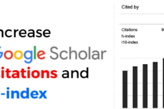 do google scholar citation and promote your articles