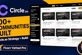 setup your circle so community platform with online courses and membership