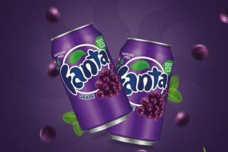 do product manipulation, poster design for ads in photoshop