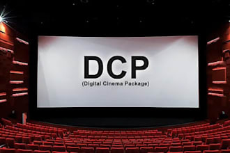 format your film or video to dcp digital cinema package