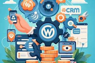 integrate your CRM with wordpress