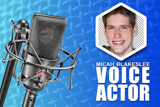bring your characters to life with versatile voiceovers