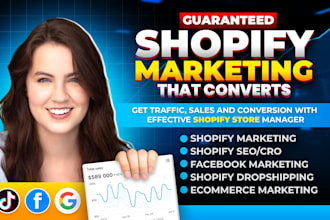 help you to increase shopify dropshipping sales, ecommerce shopify marketing ads