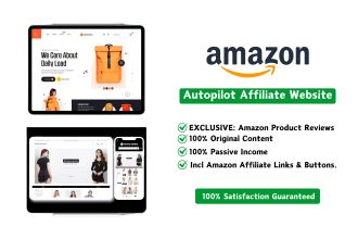 create amazon affiliate or autopilot affiliate marketing website