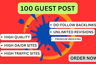 do high da , do follow guest posting with SEO backlinks