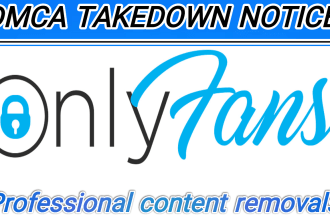 remove leaked and infringing content of onlyfans under dmca