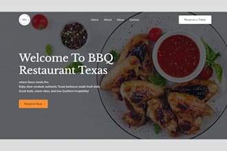 design restaurant website,wordpress blog,foodblog website,rebuild wordpress site