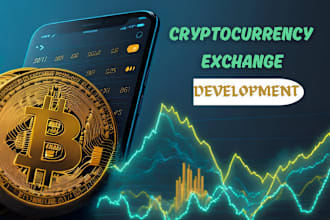 develop custom crypto exchange website, mobile apps