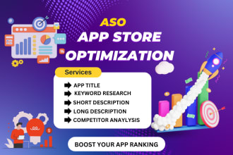 be your aso expert and do app description app store optimization for app or game