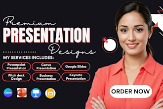 design business pitch deck, b2b powerpoint presentation, canva PPT in 24 hours