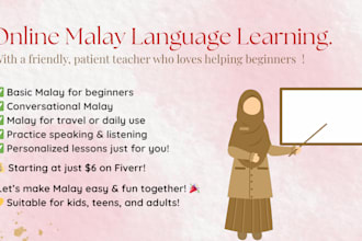 teach you malay language in a fun and simple way