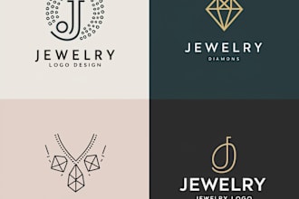 design a high end, jewelry, fashion logo