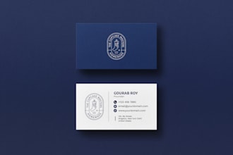 do professional unique business card design