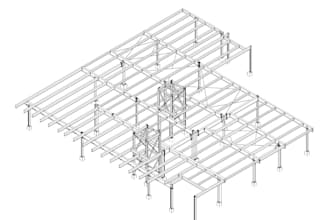 draw structural detail shop drawings for fabrication