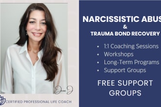 help you heal from narcissistic abuse and break the trauma bond