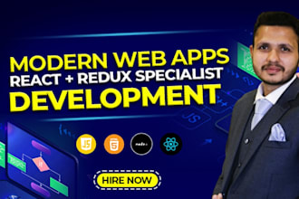 develop react applications , reactjs , react developer