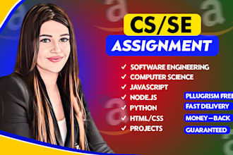 do computer science assignment, computer programming, projects and reports
