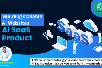 develop complete ai saas full stack website