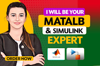 do fast matlab coding, simulink, gui, signal  and image processing