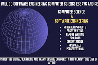 handle software engineering computer science essays and reports