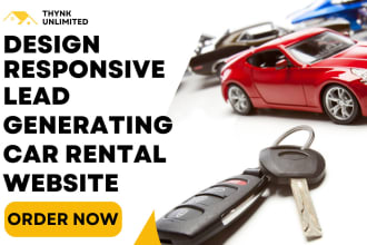 design car rental website car dealership website rental website car rental