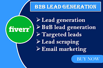 do lead generation targeted leads lead scraping b2b lead generation