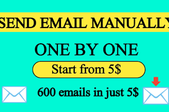 send emails manually for you