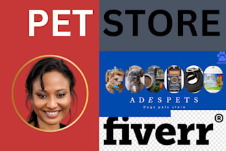 design pet store pet logo pet favicon pet design shopify
