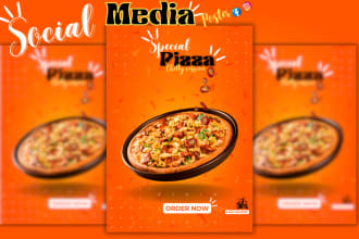 design food product banner advertising posters