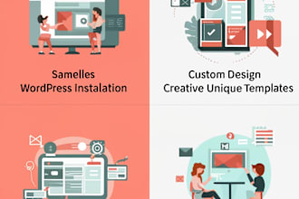 help you in building, designing, creating wordpress websites
