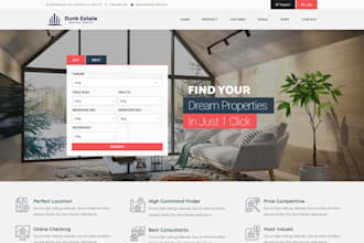 design property management, rental website, vacation website