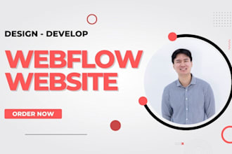 do professional webflow website design for your website