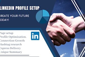 create a professional and optimized linkedin profile