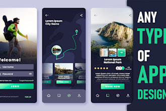 design mobile app in figma