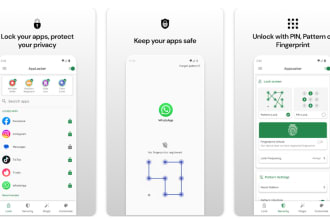 build app lock security lock biometric app figerprint lock