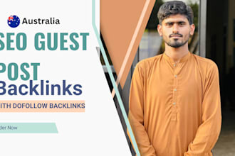 boost your SEO with high quality guest posts backlinks on australian websites