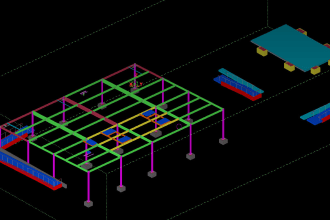 do modelling of steel in tekla structures