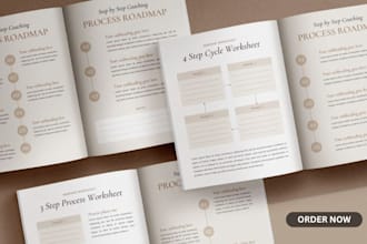 do canva ebook design, journal design, checklist, gratitude journal, or workbook