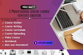 create online course creation, tella course, udemy video content, PPT slides
