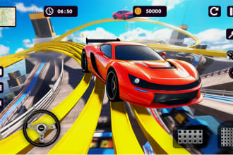 develop unity games racing, drift, stunt, off road, parking simulation games