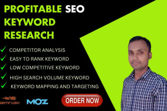 do best profitable SEO keyword research and competitor analysis