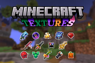 make minecraft textures for your texture pack or server
